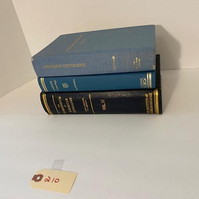 Genealogy Book Lot