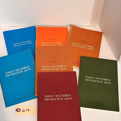 Early Southern Decorative Arts Book Lot