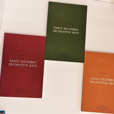 Early Southern Decorative Arts Book Lot