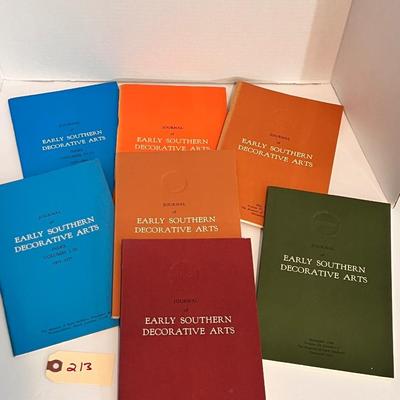 Early Southern Decorative Arts Book Lot