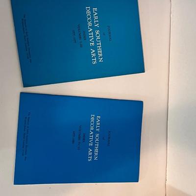 Early Southern Decorative Arts Book Lot