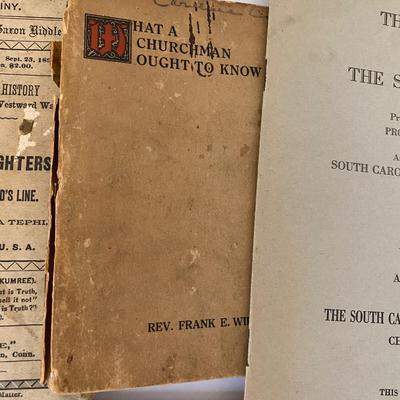 Vintage to Antique Printed Publications