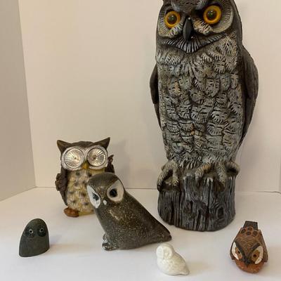 Owl Lot Includes Pigeon Forge Pottery