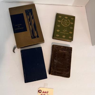 Vintage to Antique Religious Book Lot