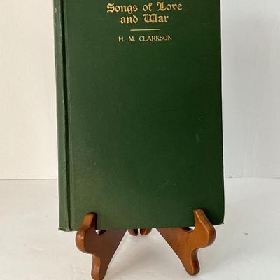 Songs of Love and War Books HM Clarkson