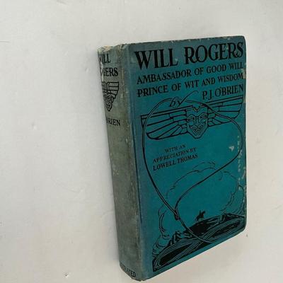 1935 Will Rogers Book