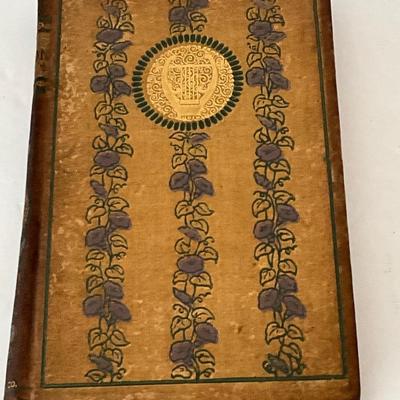 Antique Ralph Waldo Emerson Poems Book