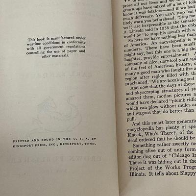 A Treasury of American Folklore