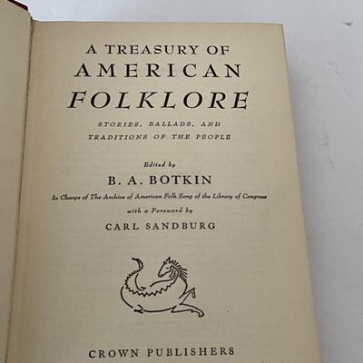 A Treasury of American Folklore