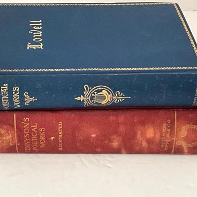Antique Poetical Book Lot