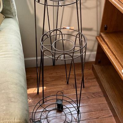 Planter and Plant Stand Lot