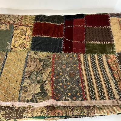 Legit Antique Hand Stitched Quilt Topper