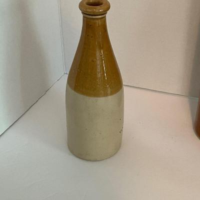 Antique Pottery Bar Bottle Lot
