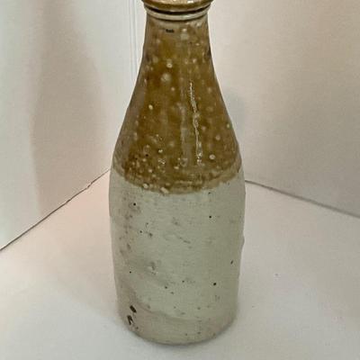 Antique Pottery Bar Bottle Lot