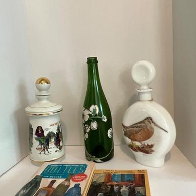 Antique Decanter and Bottle Lot