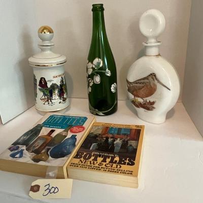 Antique Decanter and Bottle Lot