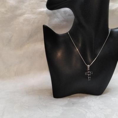 Sapphire 925 17" Necklace