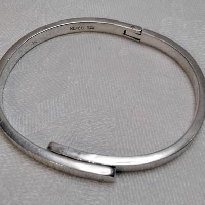 Brushed Mexican Silver 925 Bracelet