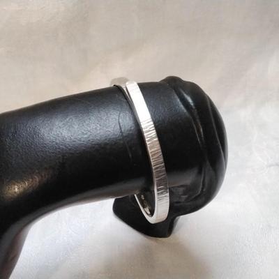 Brushed Mexican Silver 925 Bracelet