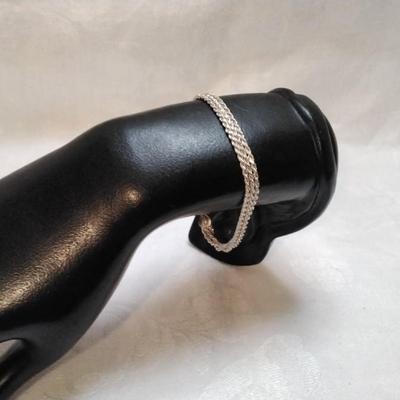 Triple Strand Rope Italian 925 Bracelet