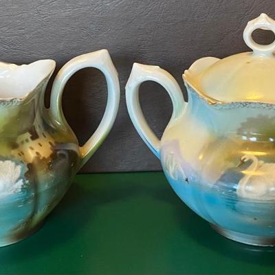 Gorgeous RS Prussia Cream and Sugar Set