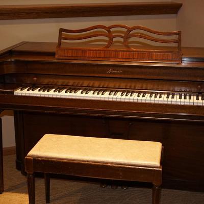 AEROSONIC BY BALDWIN CONSOLE PIANO IN WALNUT