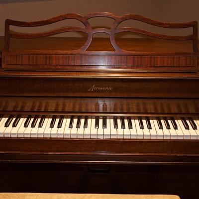AEROSONIC BY BALDWIN CONSOLE PIANO IN WALNUT