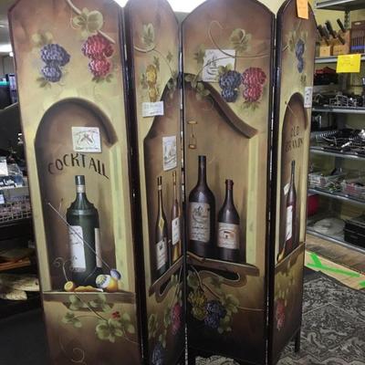 4 Panel Room Divider