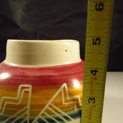 Acoma Pottery Vase (Signed and Dated)