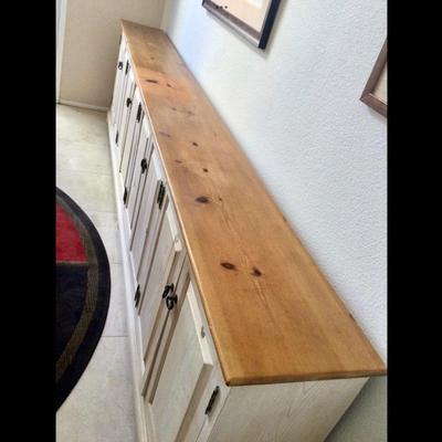 Custom made Buffett/ Cabinet solid wood