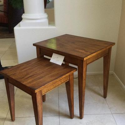 Ethan Allen Nesting Tables set of two