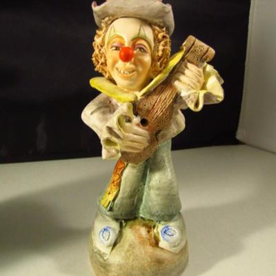 Pair of Collectible Clown Figurines
