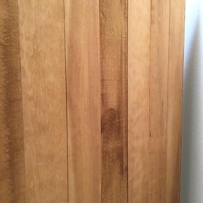 Old Solid Wood Display Cabinet