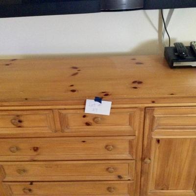 Solid Wood Dresser and Nightstand