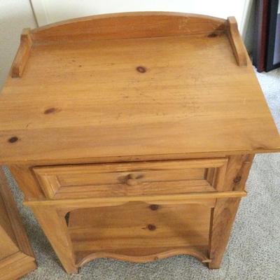 Solid Wood Dresser and Nightstand