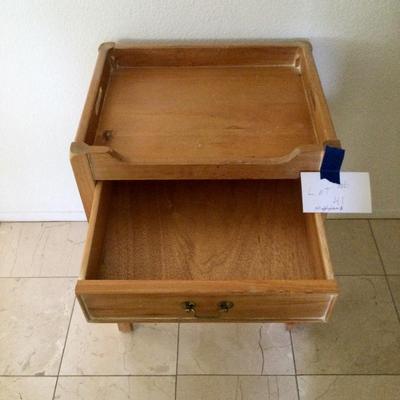 Wood Nightstand