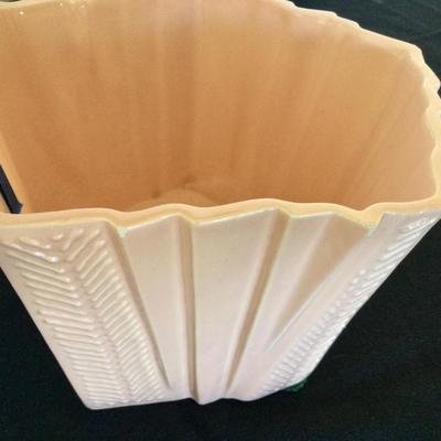 Roy Hamilton Mid Century Modernist Vase Glazed Ceramic (Damaged )