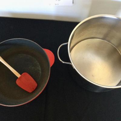 La Creuset Pan Large & Magnalite Stock Pot