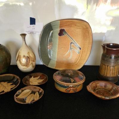 Studio Pottery Art various artists