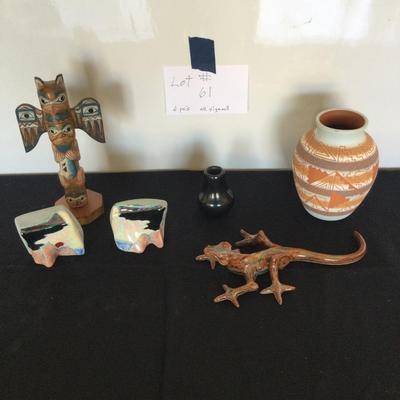 Native American & Alaskan Totem lot