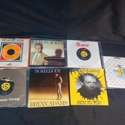 A VARIETY OF MUSIC ON 45 VINYL RECORDS
