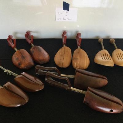 Vintage Mens shoe tree lot