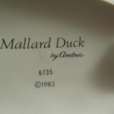 Vintage Mallard Duck Figurine by Andrea