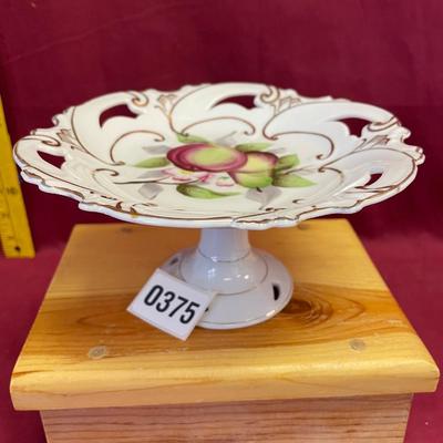 Vtg. Pedestal candy/serving dish