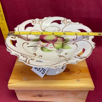 Vtg. Pedestal candy/serving dish