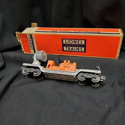 Lionel Rotating Searchlight Car