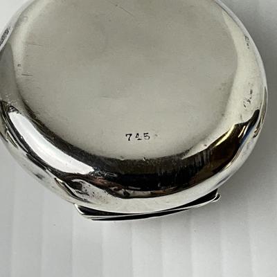 1043 Antique Sterling Silver Pill Boxes, Nutmeg Grinder