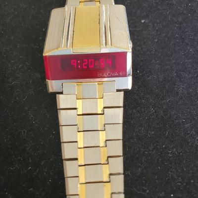 Rare Bulova Computron Wristwatch