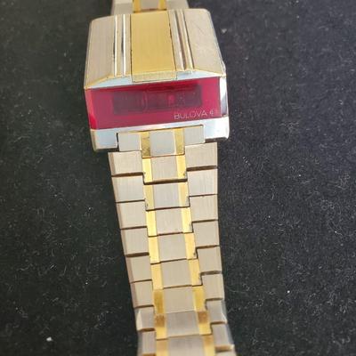 Rare Bulova Computron Wristwatch