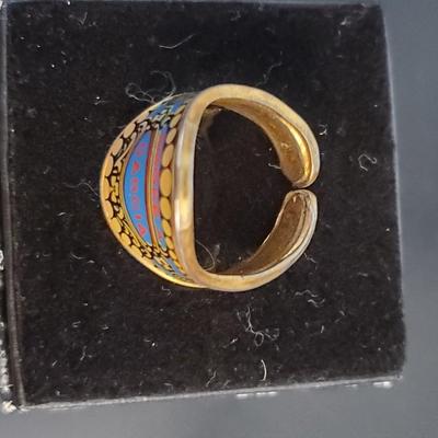 Rare Vtg Smoke a Cigar Band Ring